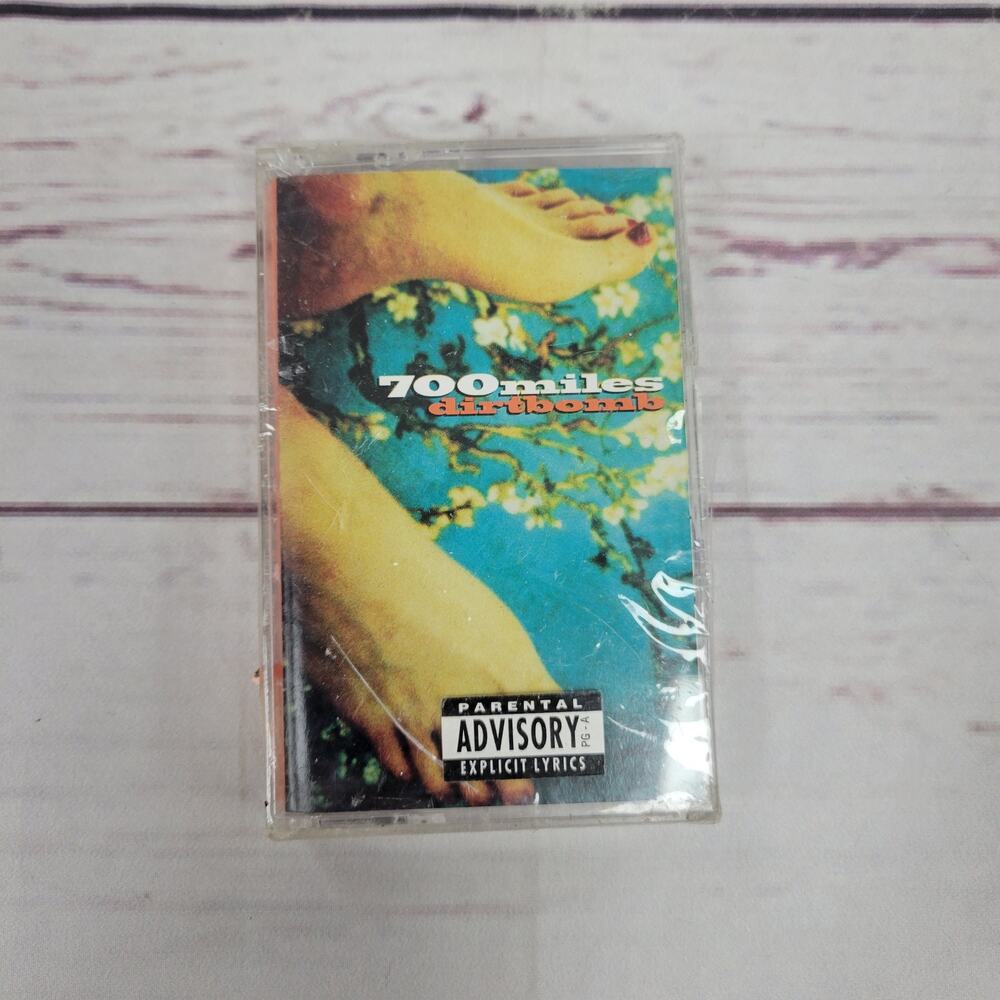 The Dirtbombs 700 Miles Cassette Tape 1994 Sealed Cracked Case
